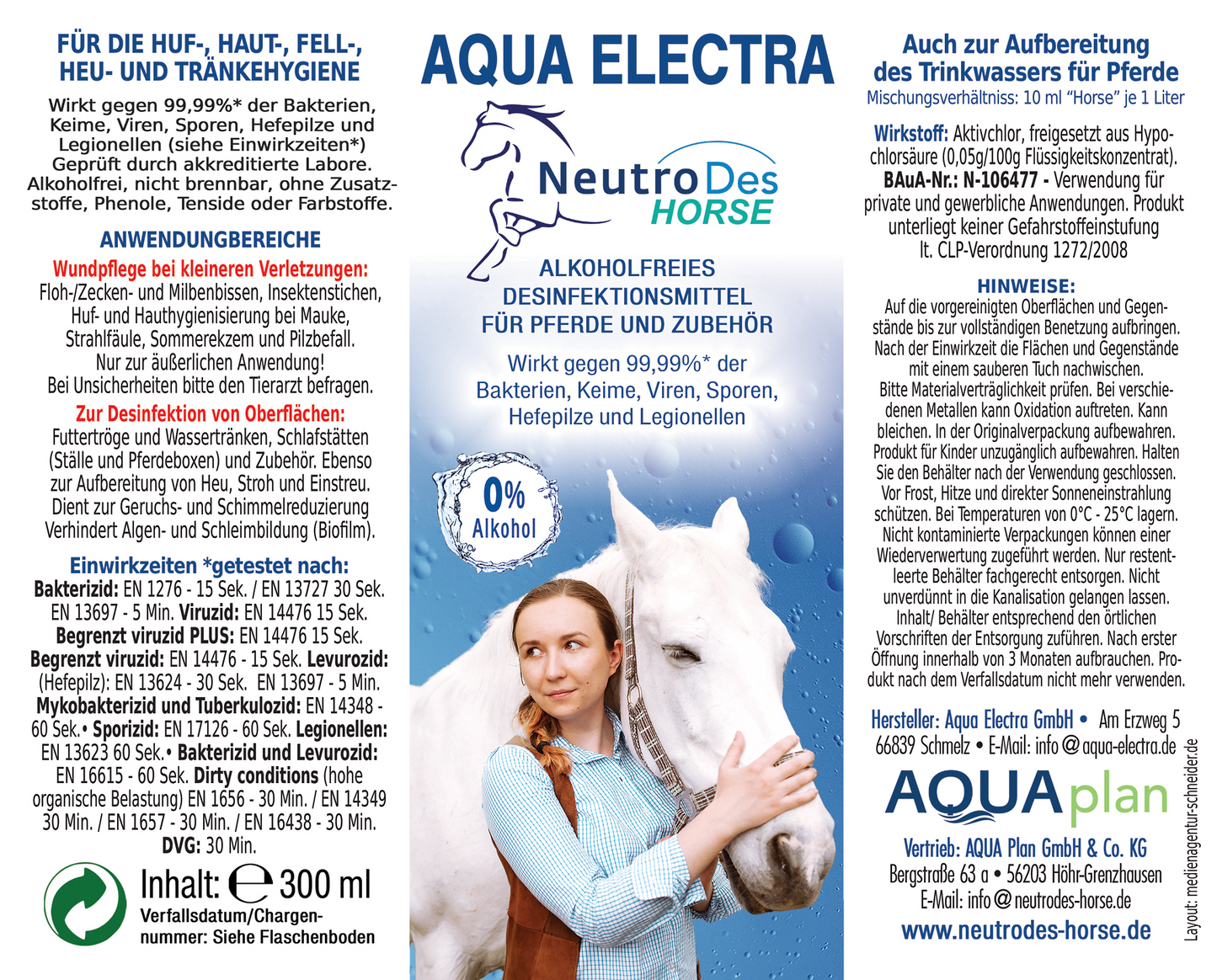 NeutroDes Horse Sprühflasche (300 ml)