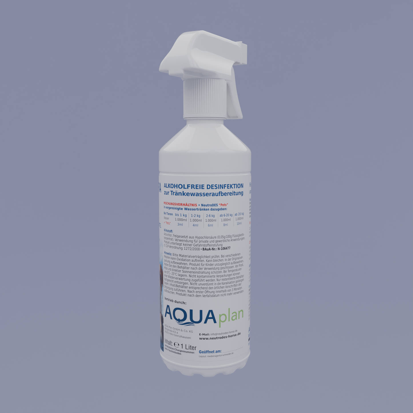 NeutroDes Pets Flasche (1 Liter)