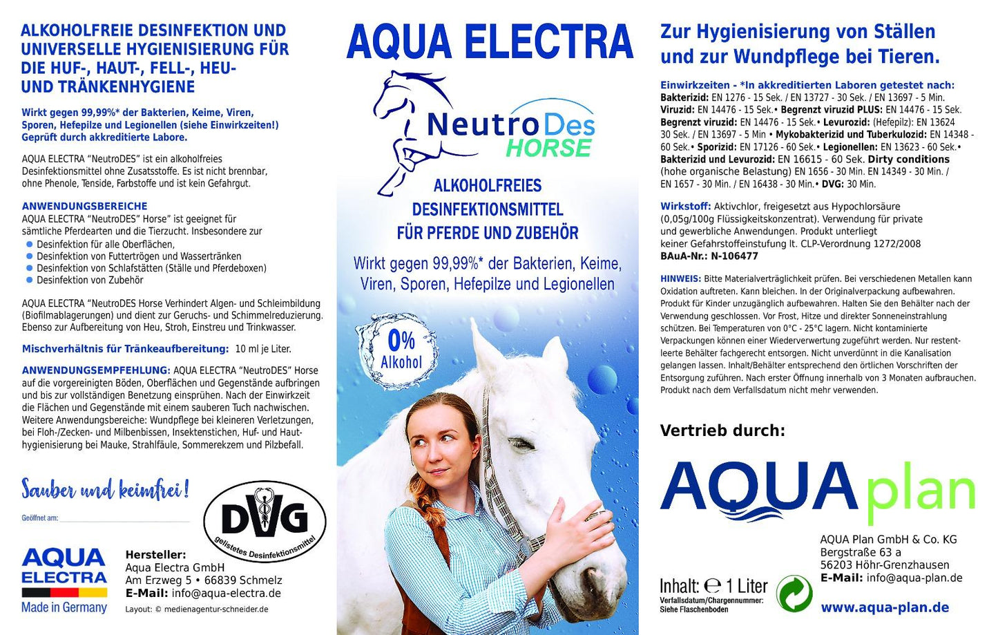 NeutroDes Horse Flasche (1 Liter)